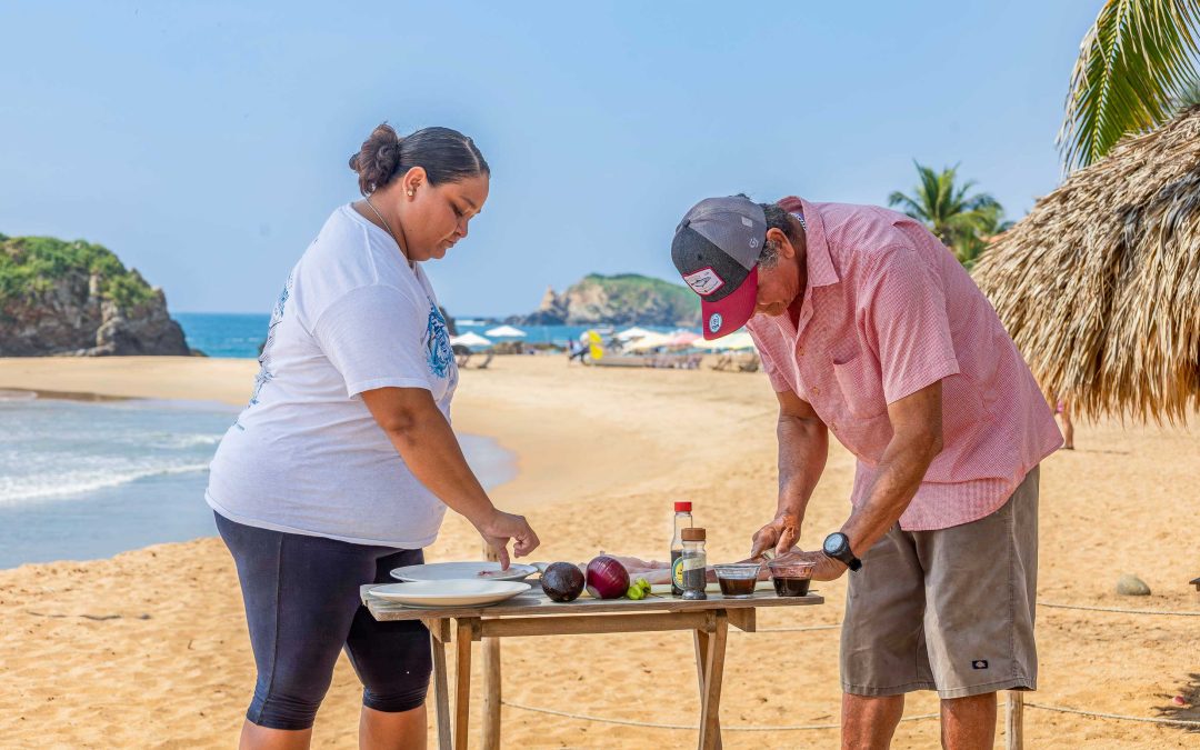 Taller gastronómico en San Agustinillo